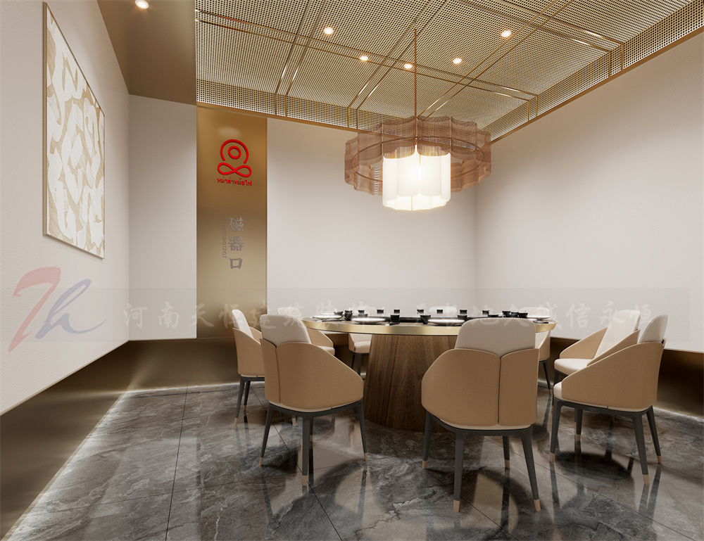 泰國磁器口重慶老火鍋店設(shè)計案例